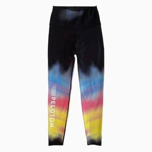 ISO RAINBOW (Faded Stripes) PELOTON LEGGINGS (M)